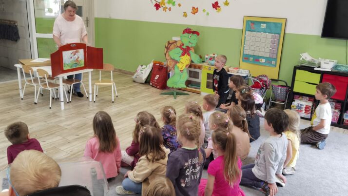 Zajęcia z Panią Bibliotekarką