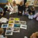 Zajęcia z Panią Jolą z Biblioteki w Lulkowie