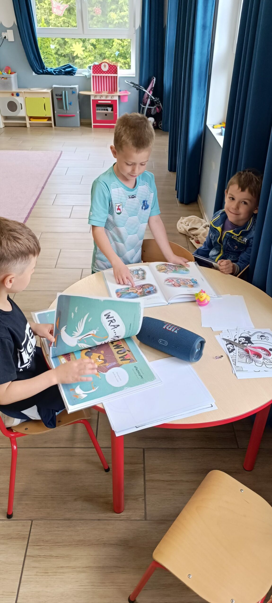 Zajęcia z Panią Jolą z Biblioteki