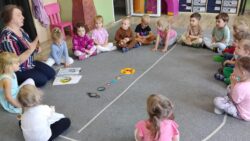 Zajęcia z panią Jolą z Biblioteki