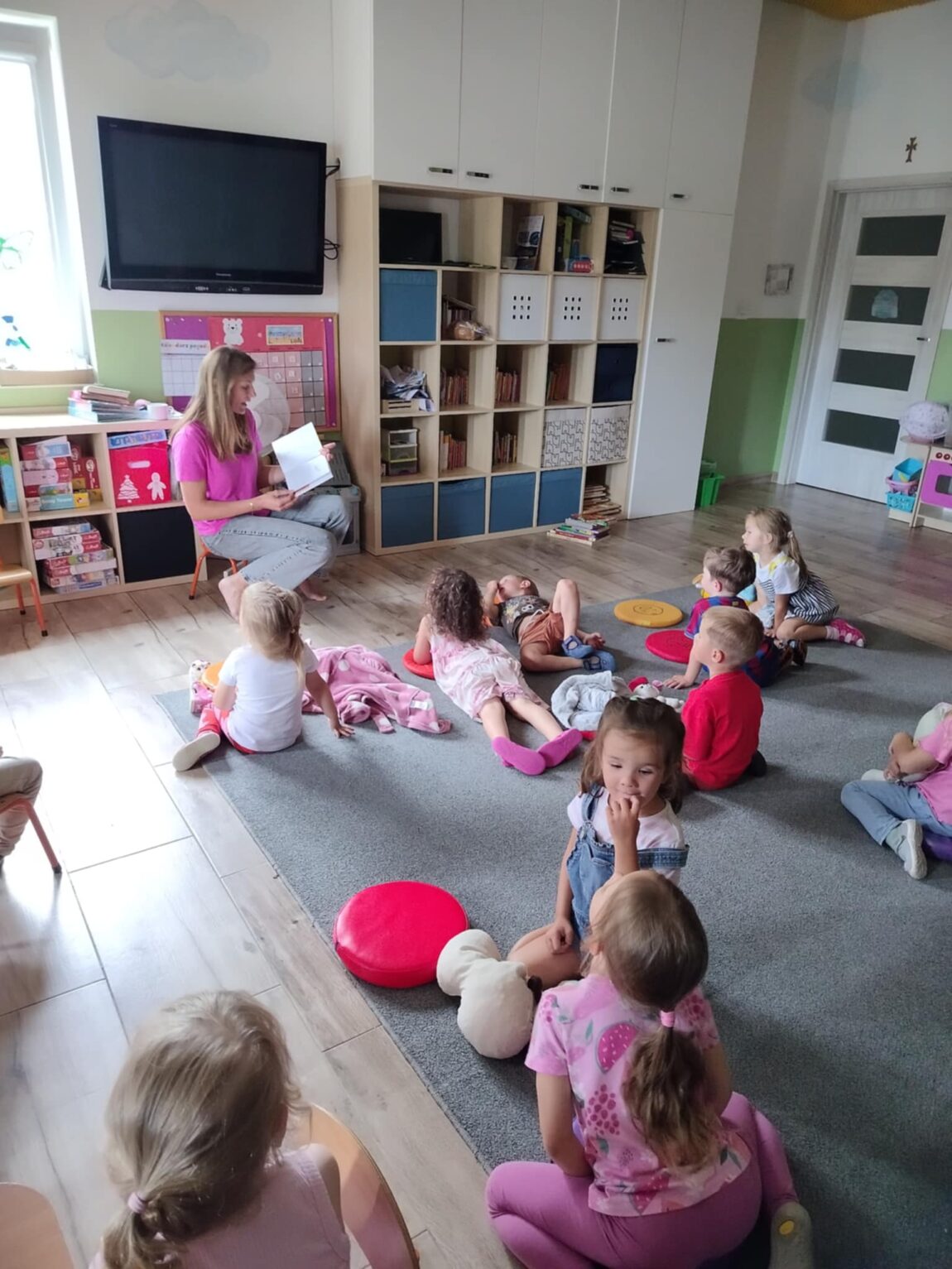 Relaksacja z mamą Huberta