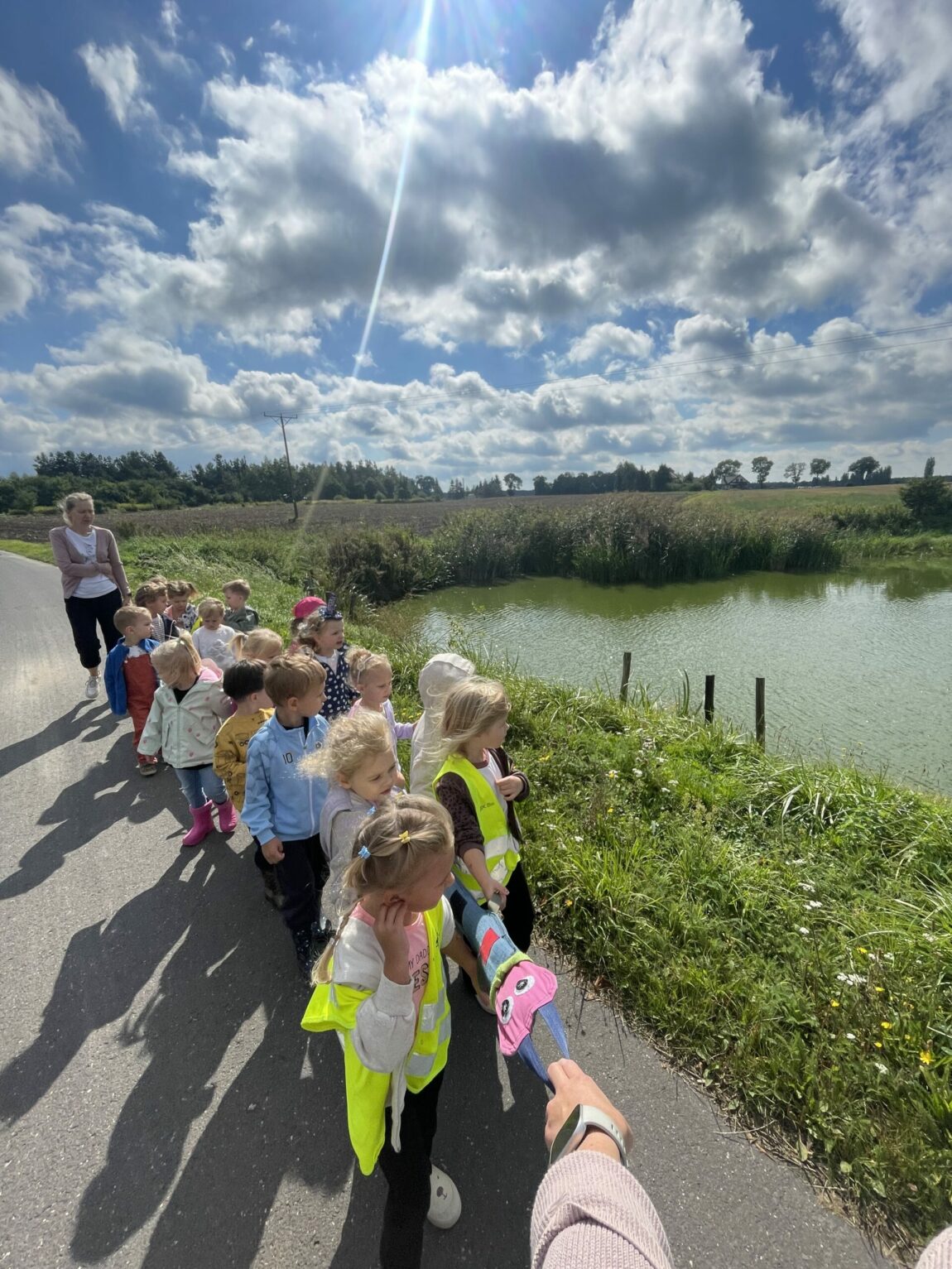 Pierwszy spacer Zwinnych Rysiów