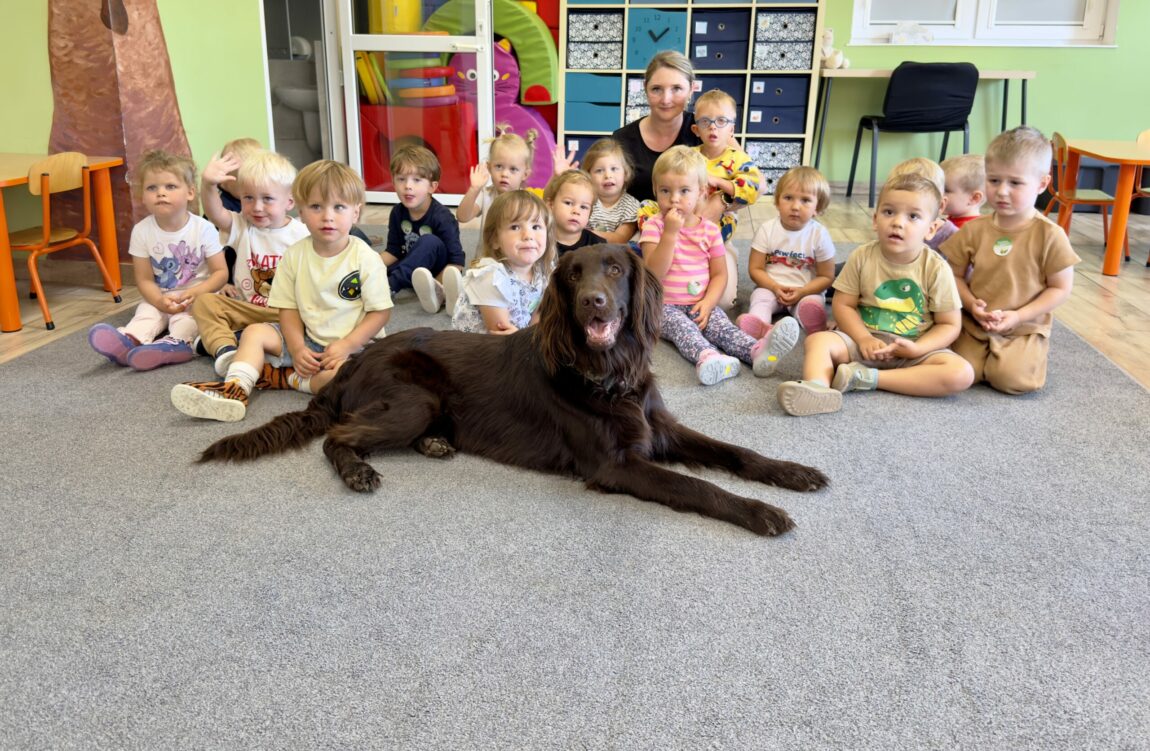 Dogoterapia u „Białych Misiów”