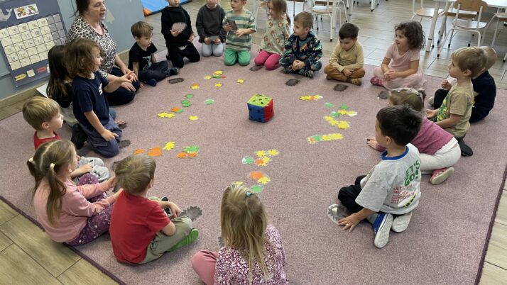 Zajęcia z Panią Jolą z biblioteki