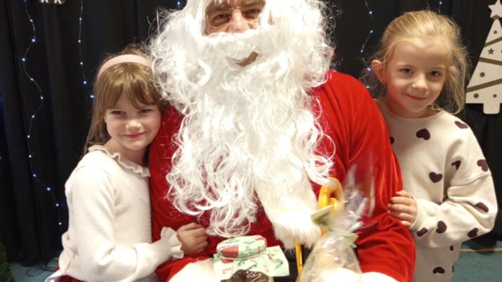 Wigilia przedszkolna oraz spotkanie ze Świętym Mikołajem