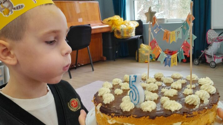 W listopadzie obchodziliśmy urodziny Tymona.