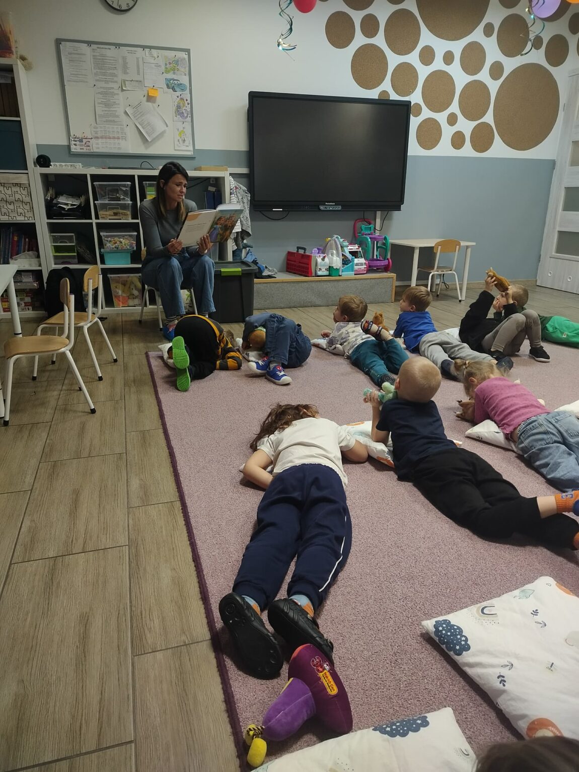 Relaksacja z mamą Laury – Panią Pauliną