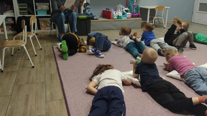 Relaksacja z mamą Laury – Panią Pauliną