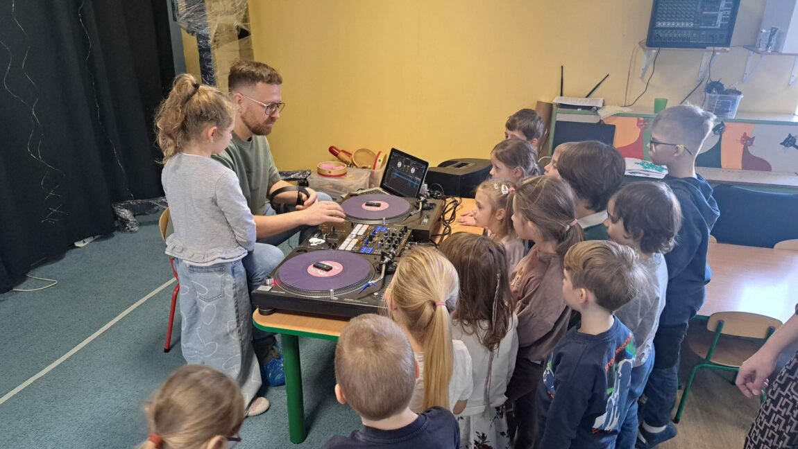 Imprezka z tatą Lilki