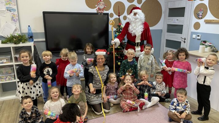 Wigilia oraz spotkanie ze Świętym Mikołajem