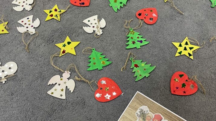 wymiana prezentów z Przedszkolem Jelonek