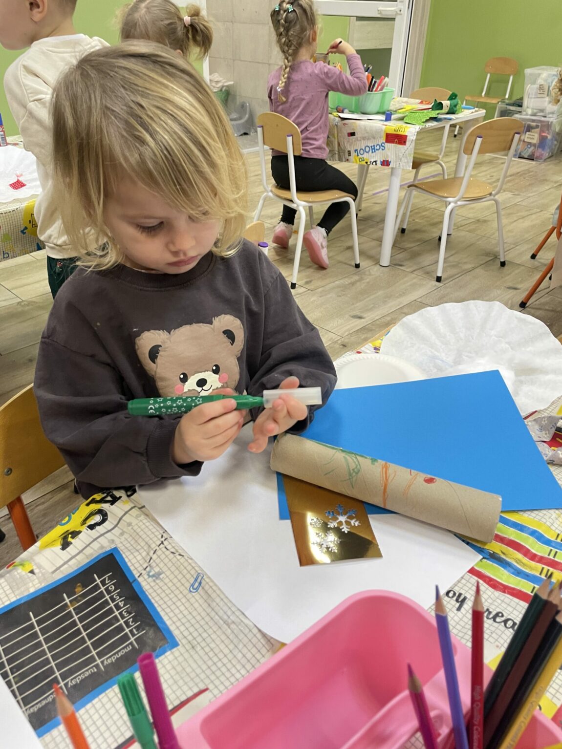 Zimowe prace plastyczno-techniczne