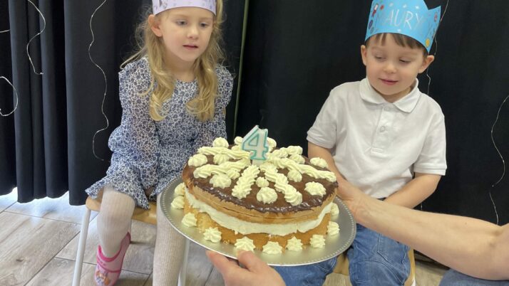 Urodziny Amelki i Maurycego