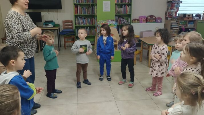 Wycieczka do Biblioteki w Lulkowie